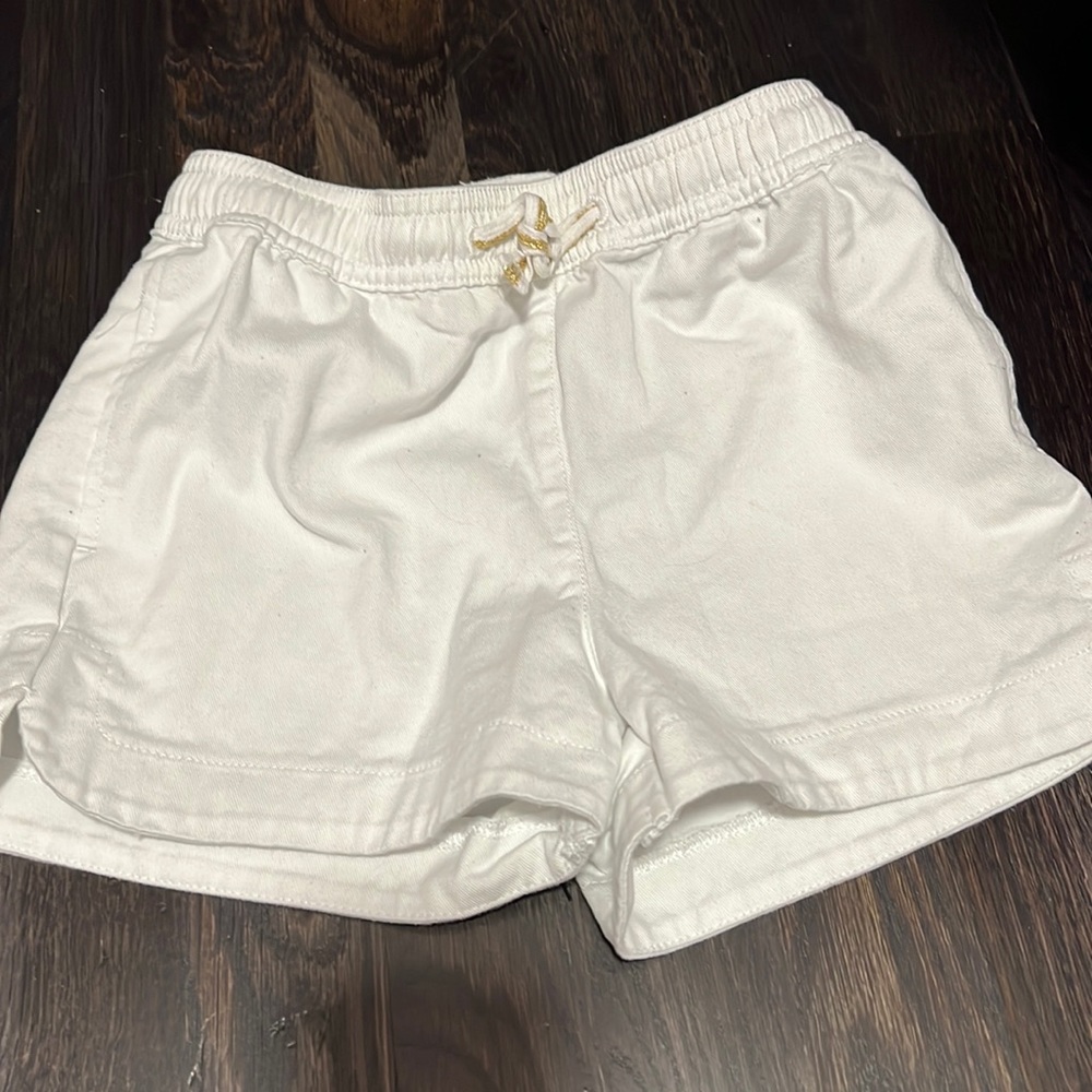 Crewcuts white girls shorts size 8